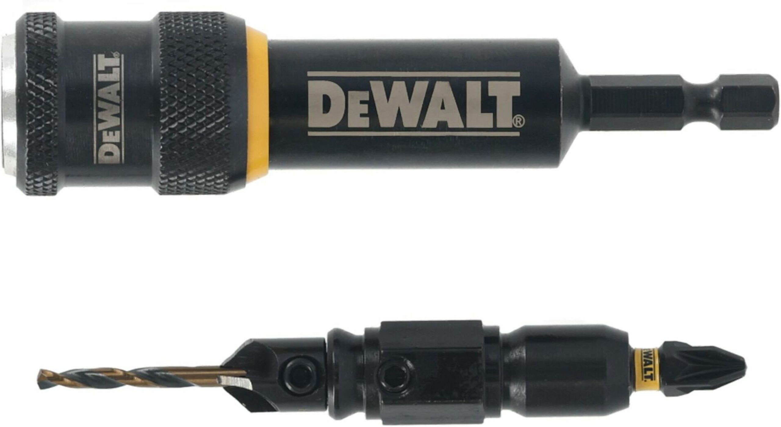 DEWALT adapter (vel. 10) HEX 1/4" PZ2 s pilot svrdlom 3,17 DT70788-QZ - Slika 3