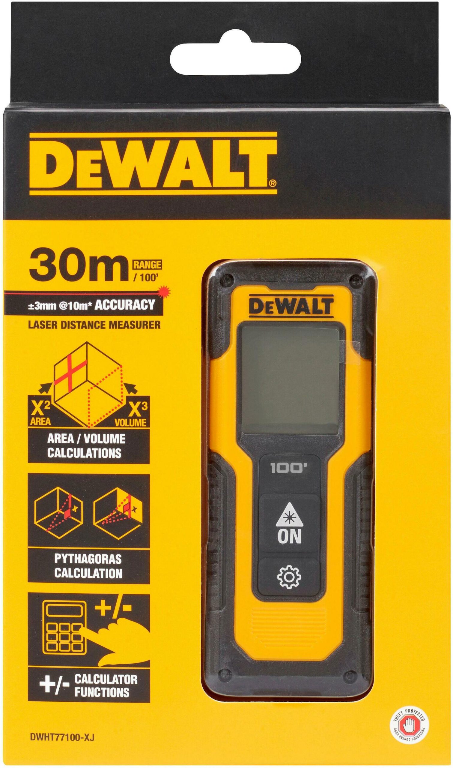 DEWALT laserski daljinomjer DWHT77100-XJ - Slika 3