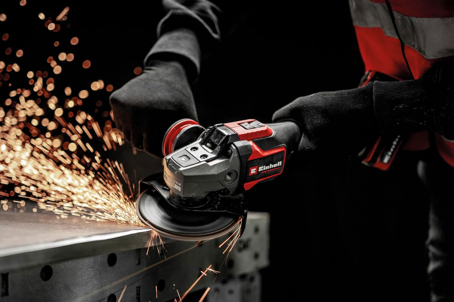 EINHELL PROFESSIONAL aku kutna brusilica TP-AG 18/125-13 Q Li BL PXC 18V bez baterije - Slika 4