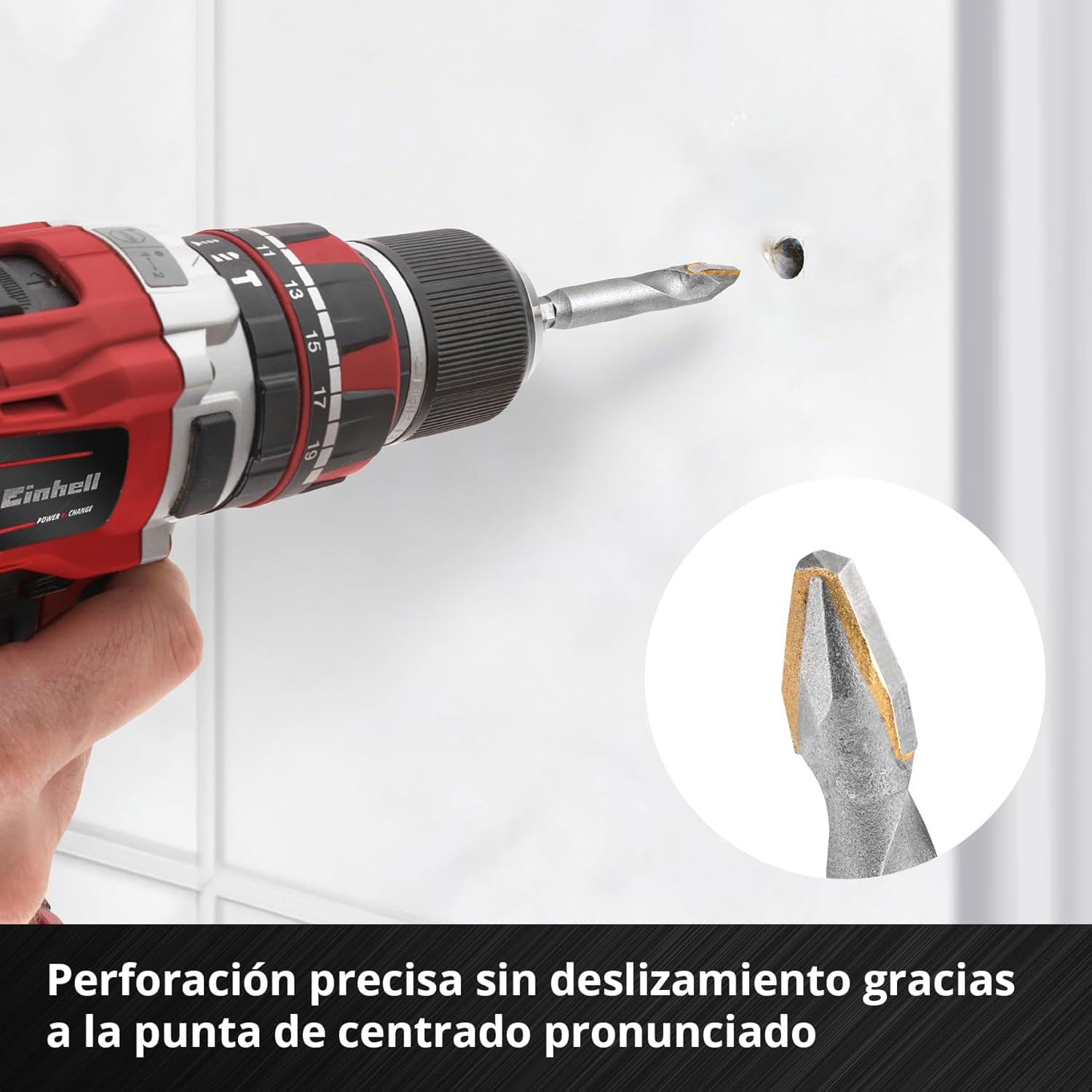 EINHELL set svrdla za keramiku i porculan, 5-10mm, XS-Case, 4 kom - Slika 4