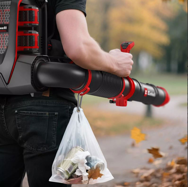EINHELL PROFESSIONAL aku leđni puhač za lišće GP-LB 36/280 Li E BL PXC 18+18V bez baterije - Slika 5