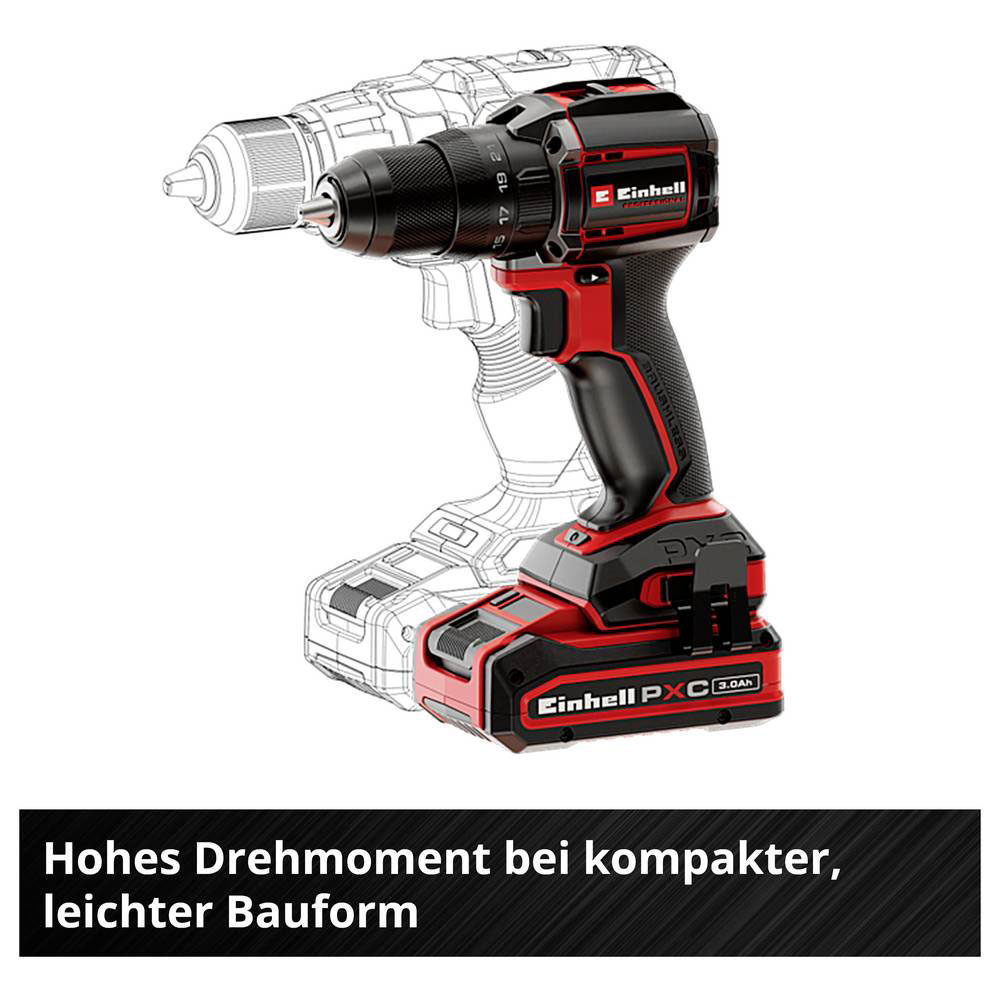EINHELL PROFESSIONAL aku bušilica TP-CD 18/70-C Li BL PXC 18V bez baterije - Slika 3