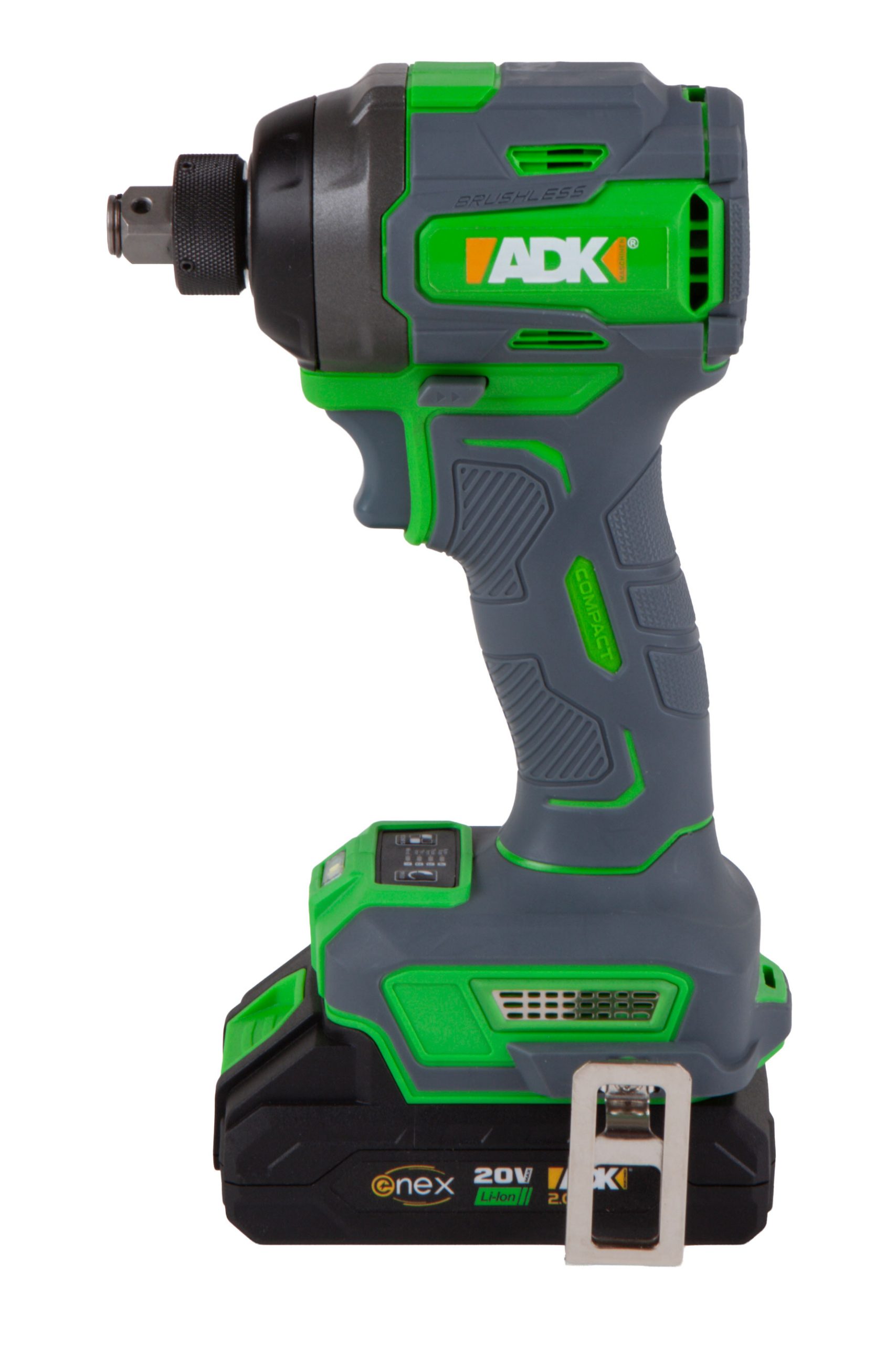 ADK aku udarni odvijač SF4F110 set Enex 20V 2,0Ah kovčeg + pribor - Slika 4