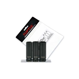 TOPTUL set nasadnih ključeva za kotače 17, 19, 21 mm 1/2" 3 dj. GDAG0301-TPL