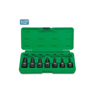 TOPTUL set nasadnih udarnih imbus ključeva 1/2" 4-14 mm 7 dj. GDAI0702-TPL