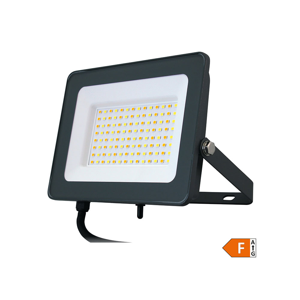COMMEL LED reflektor 50W, 3000/4000/6500K,4000lm, sivi 306-284
