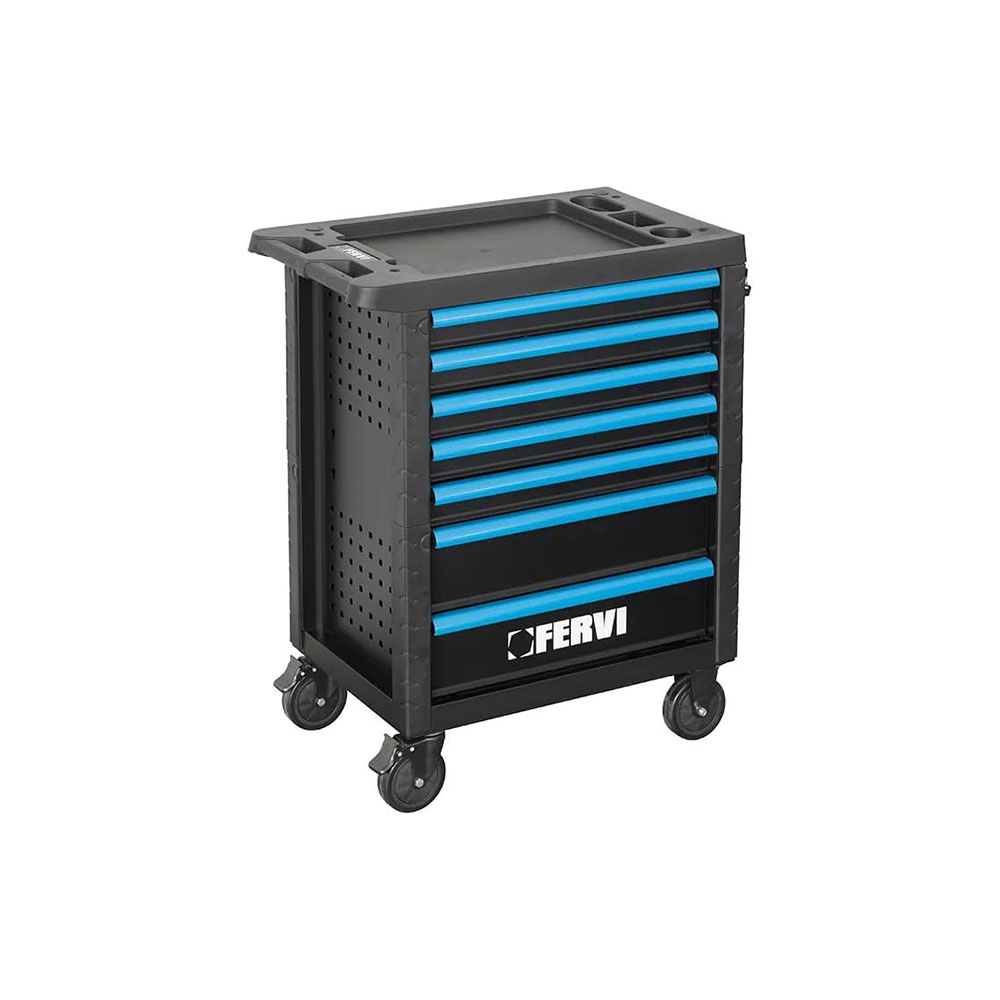 FERVI radionička kolica sa alatom 7 ladica 298 dj. C600C4-FRV