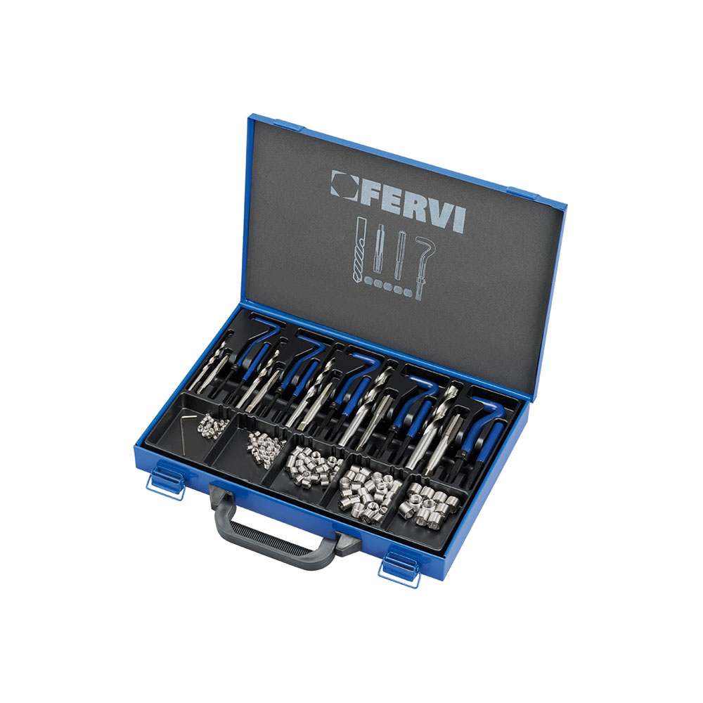 FERVI set za popravak navoja M5-M12 130 dj. E010-FRV