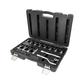 KS TOOLS set viljuškastih ključeva sa zglobom 10-22 mm 15 dj. 9133835-KST