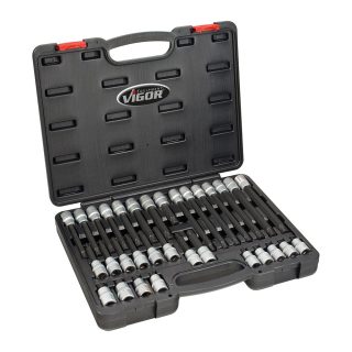 VIGOR set nasadnih odvijača Ribe 1/2" 32 dj. V2201-VOR