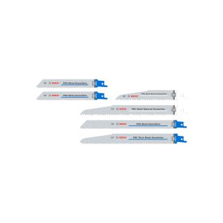 BOSCH set listova sabljaste pile za metal PRO Demolition, 6 kom