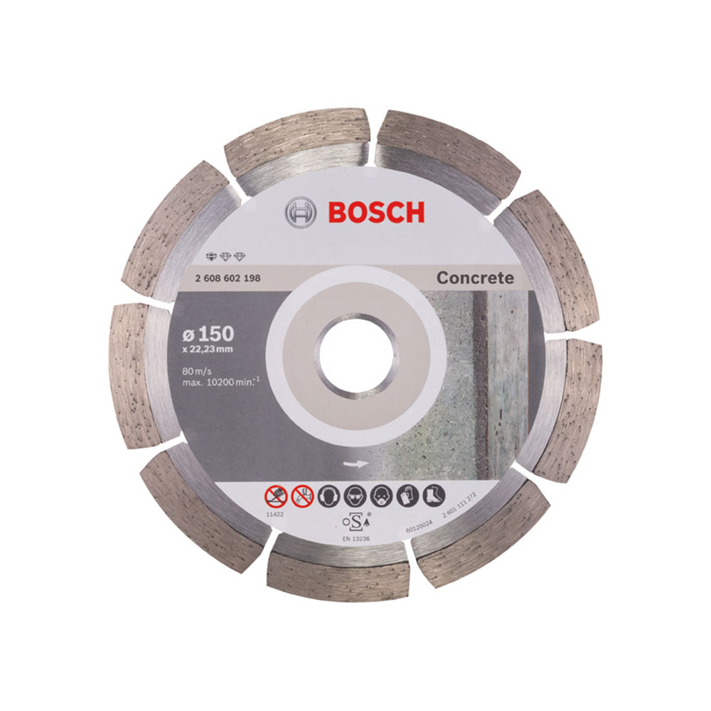 BOSCH dijamantna rezna ploča za beton Standard for Concrete 150×22,23 mm