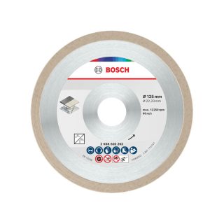 BOSCH dijamantna rezna ploča za keramiku Ceramic 125×22,23 mm