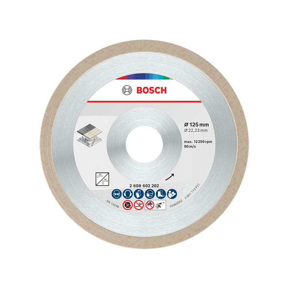 BOSCH dijamantna rezna ploča za keramiku Ceramic 125×22,23 mm