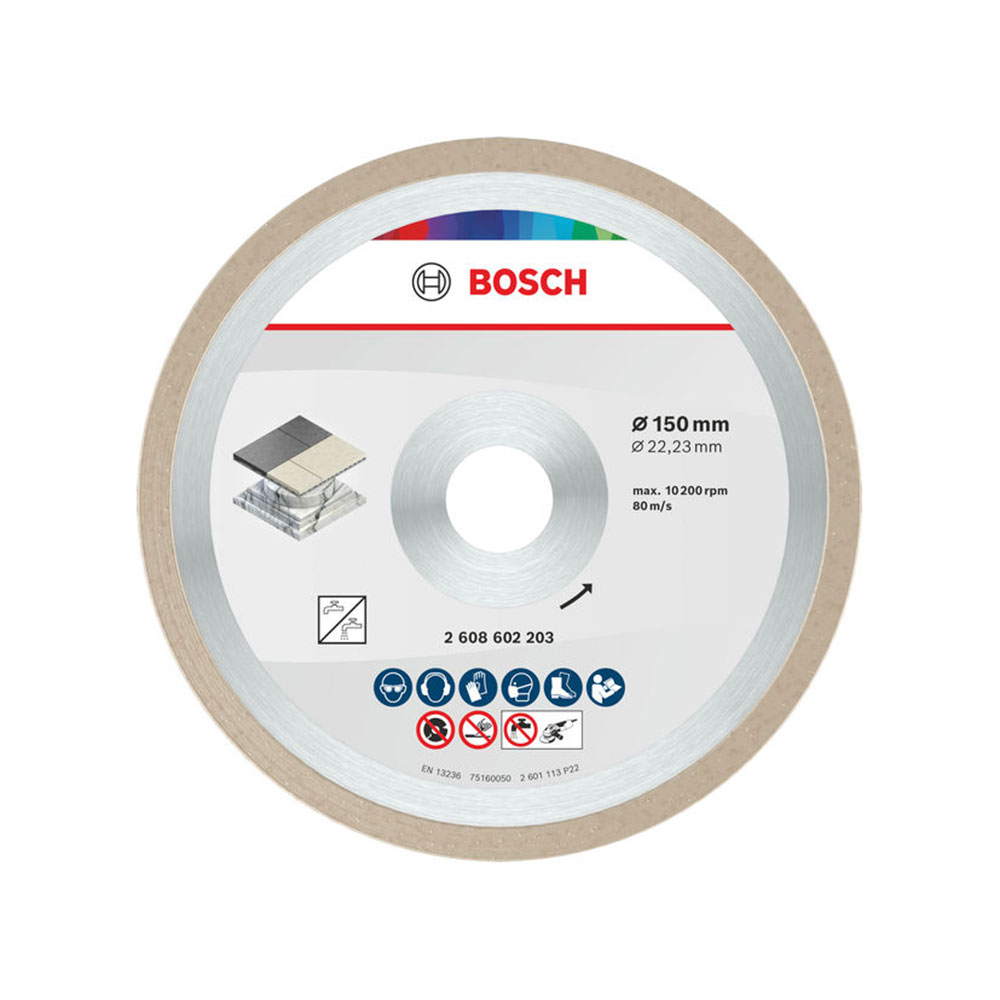 BOSCH dijamantna rezna ploča za keramiku Ceramic 150×22,23 mm