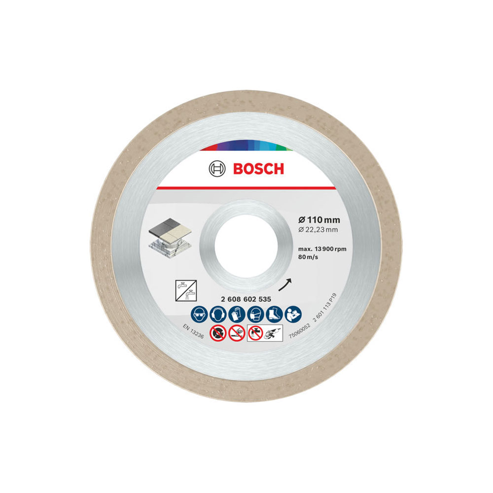 BOSCH dijamantna rezna ploča za keramiku Ceramic 110×22,23 mm