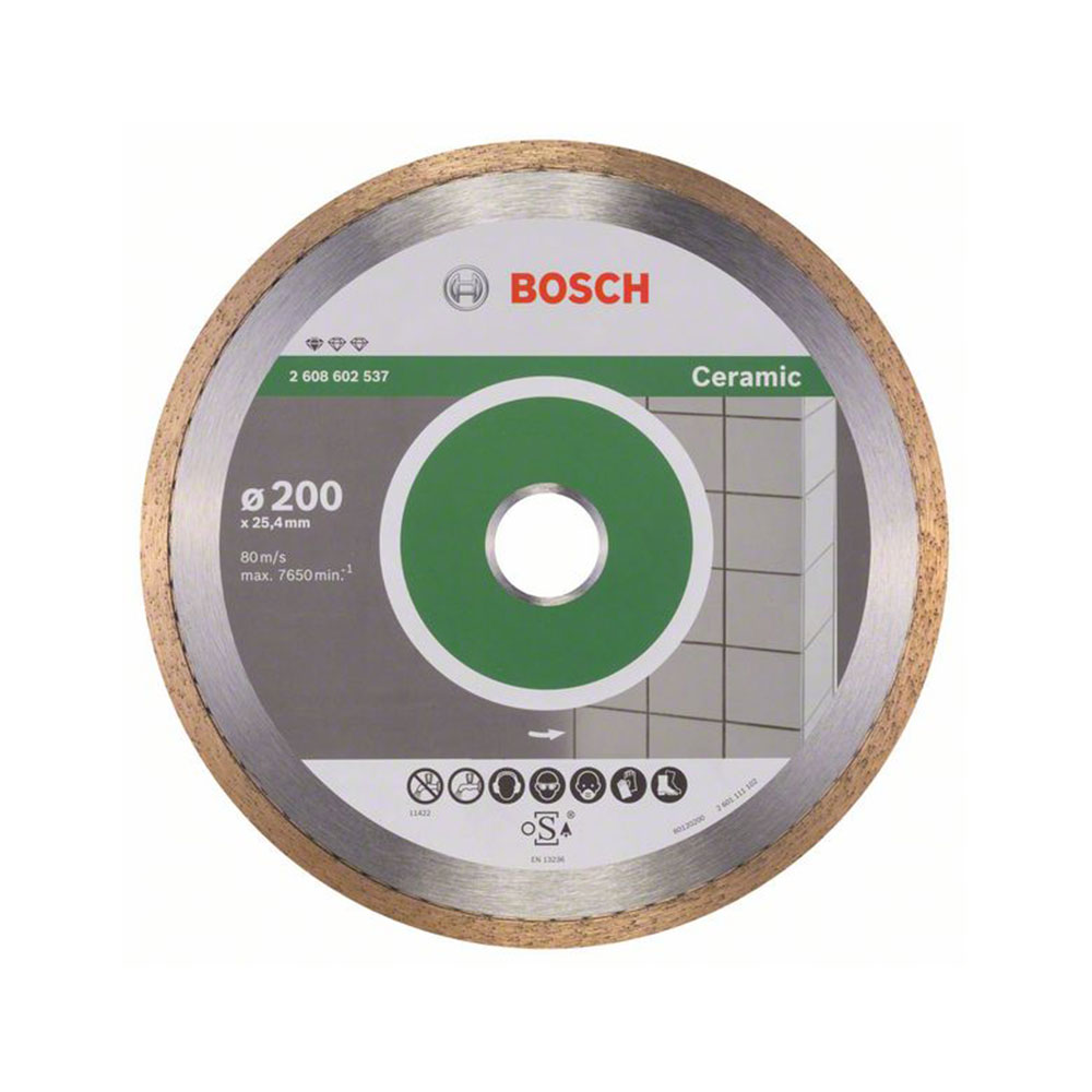 BOSCH dijamantna rezna ploča za keramiku Ceramic 200×25,40 mm