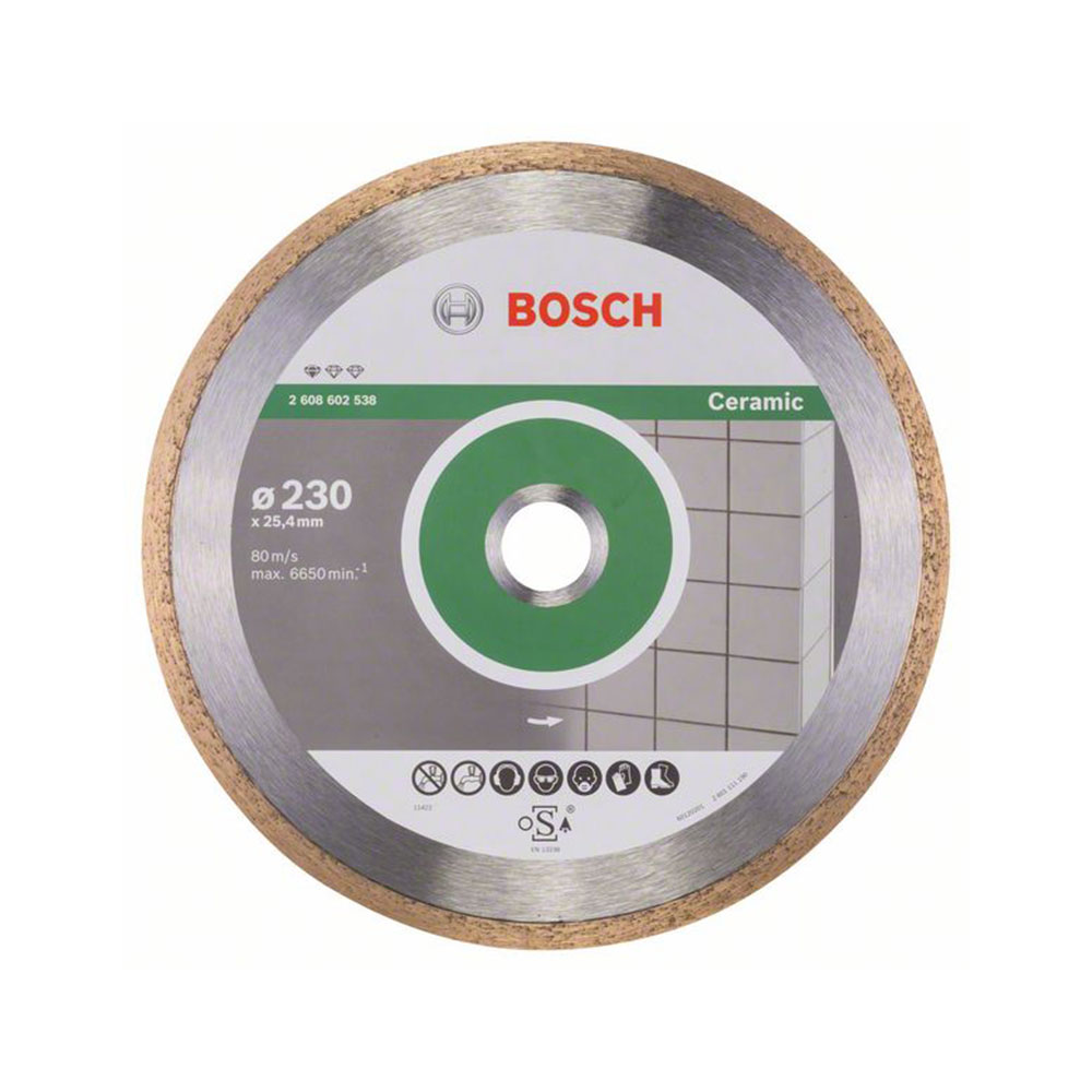 BOSCH dijamantna rezna ploča za keramiku Ceramic 230×25,40 mm