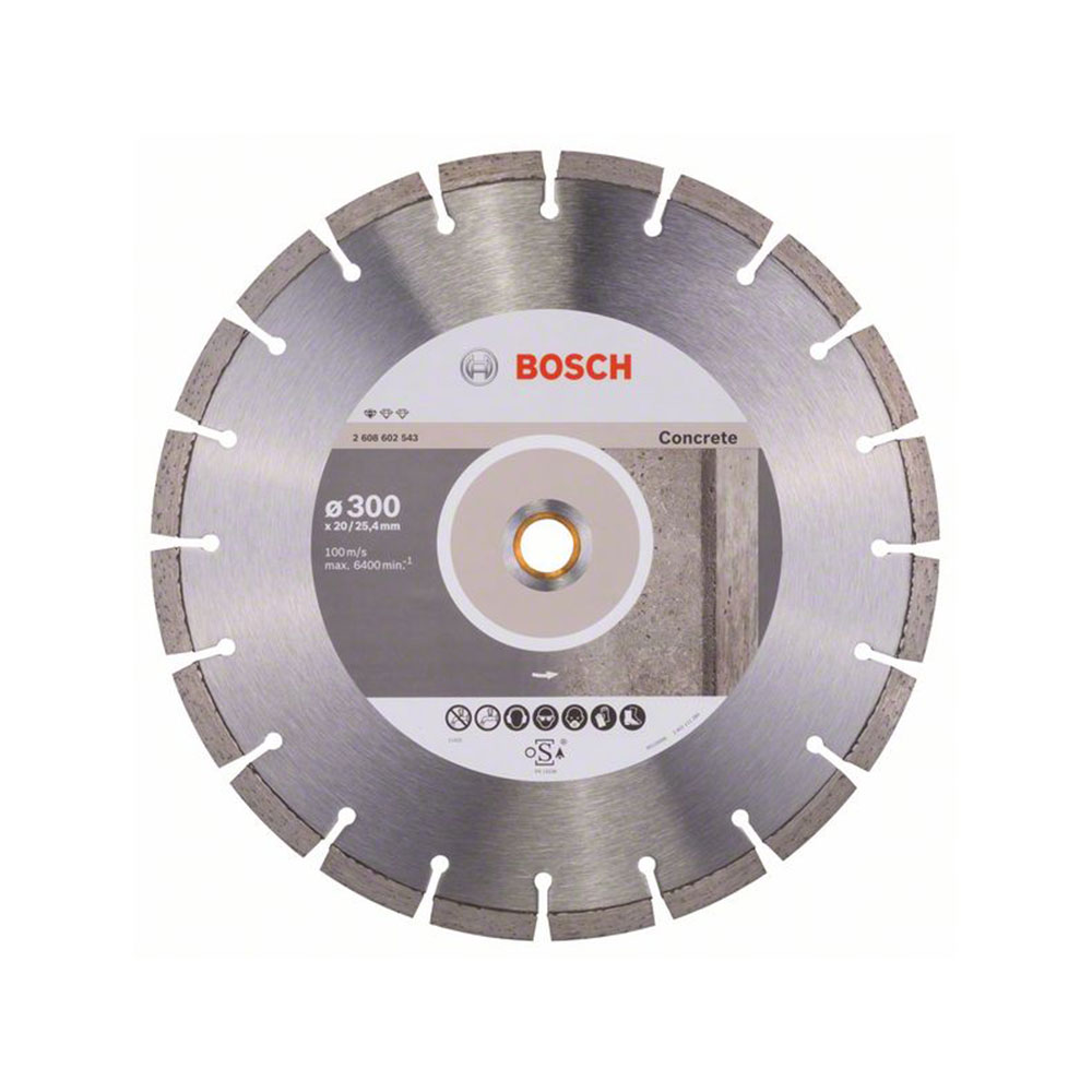 BOSCH dijamantna rezna ploča za beton Standard for Concrete 300×20/25,40 mm