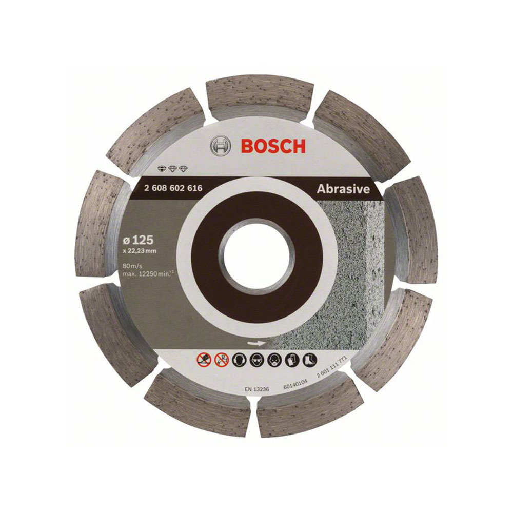 BOSCH dijamantna rezna ploča za ciglu/žbuku/porobeton Standard for Abrasive 125×22,23 mm