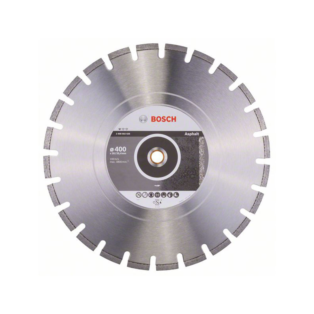 BOSCH dijamantna rezna ploča za asfalt Standard for Asphalt 400×20/25,40 mm
