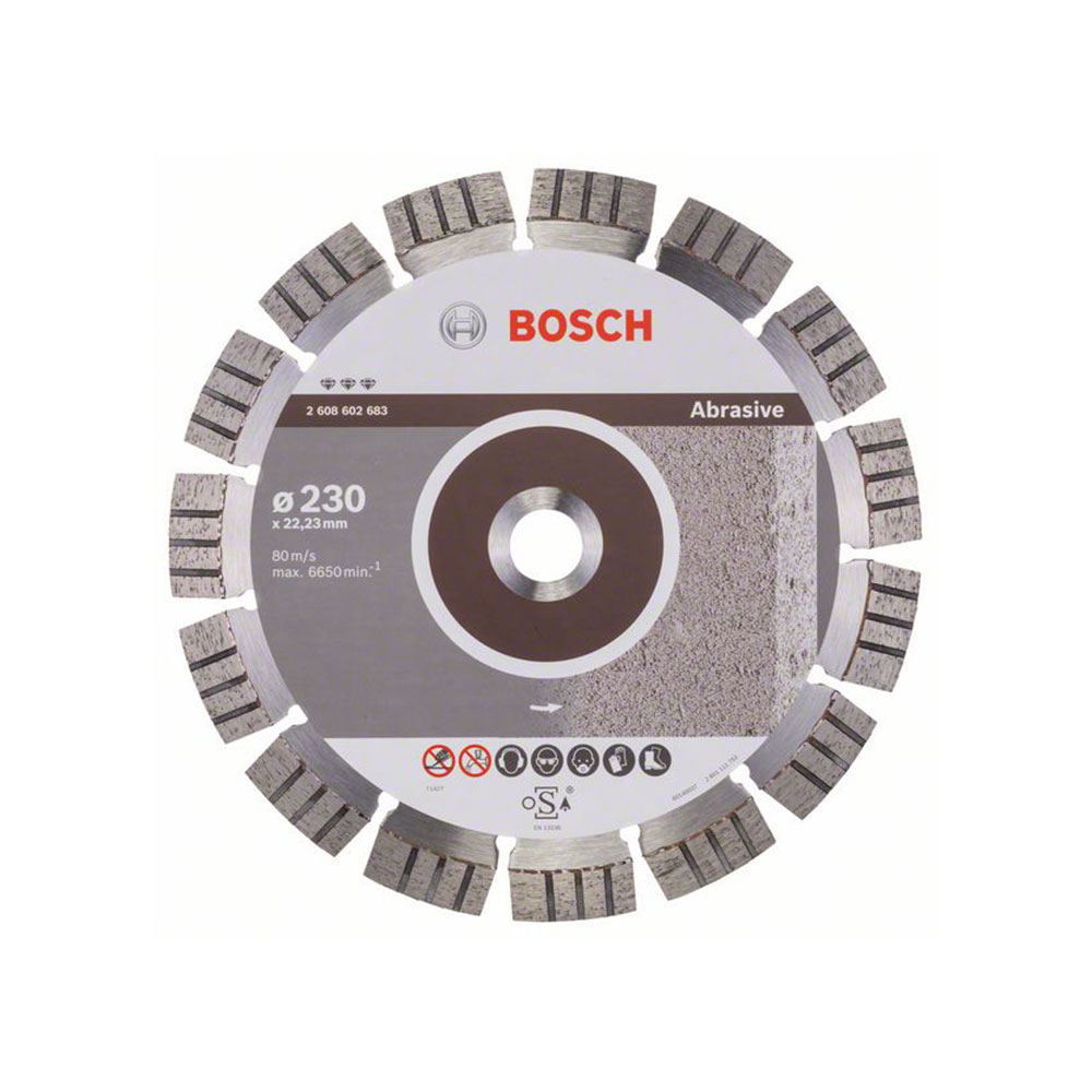 BOSCH dijamantna rezna ploča za ciglu/žbuku/porobeton PRO Abrasive 230×22,23 mm