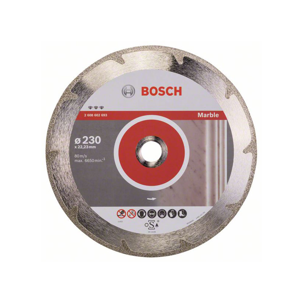 BOSCH dijamantna rezna ploča za mramor PRO Marble 230×22,23 mm