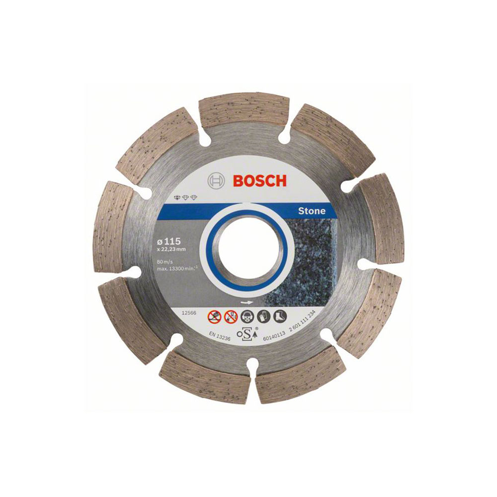 BOSCH dijamantne rezne ploče za kamen Standard for Stone 115×22,23 mm, 10 kom