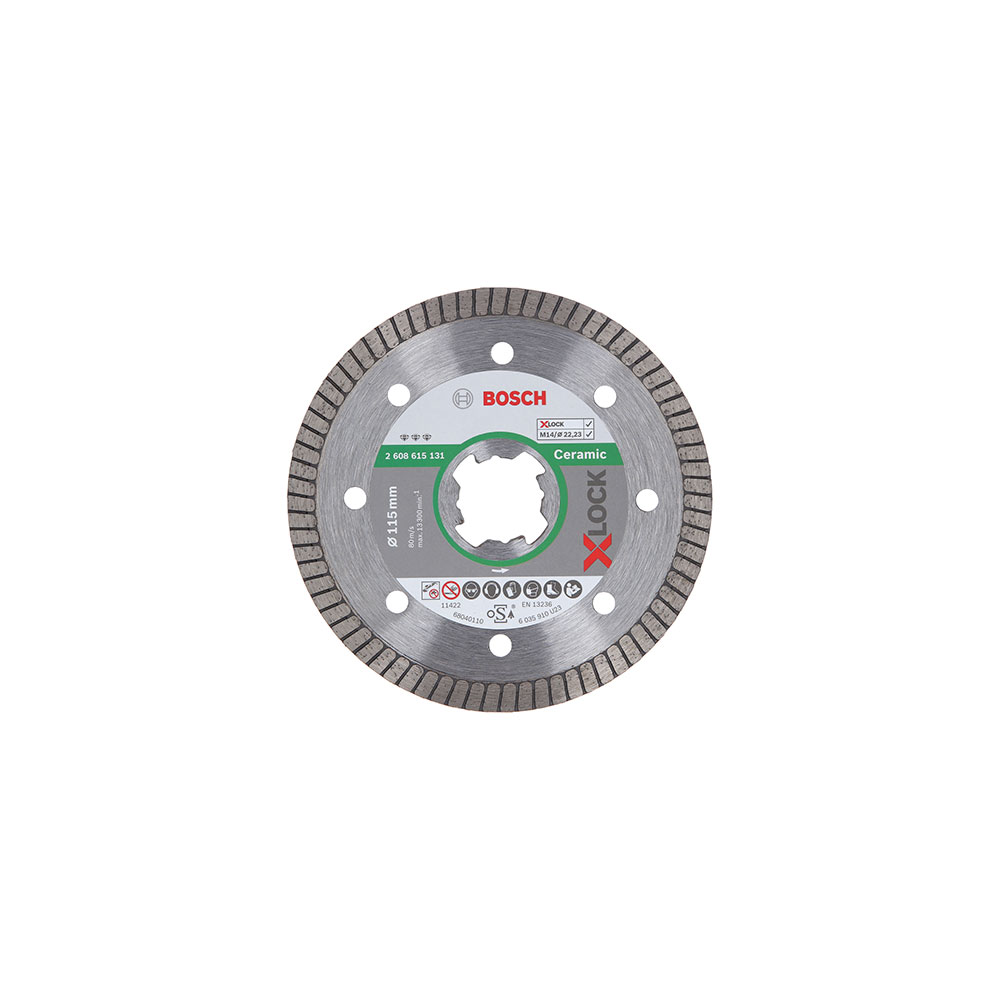 BOSCH dijamantna rezna ploča za keramiku/mramor PRO Ceramic X-Lock 115×22,23 mm
