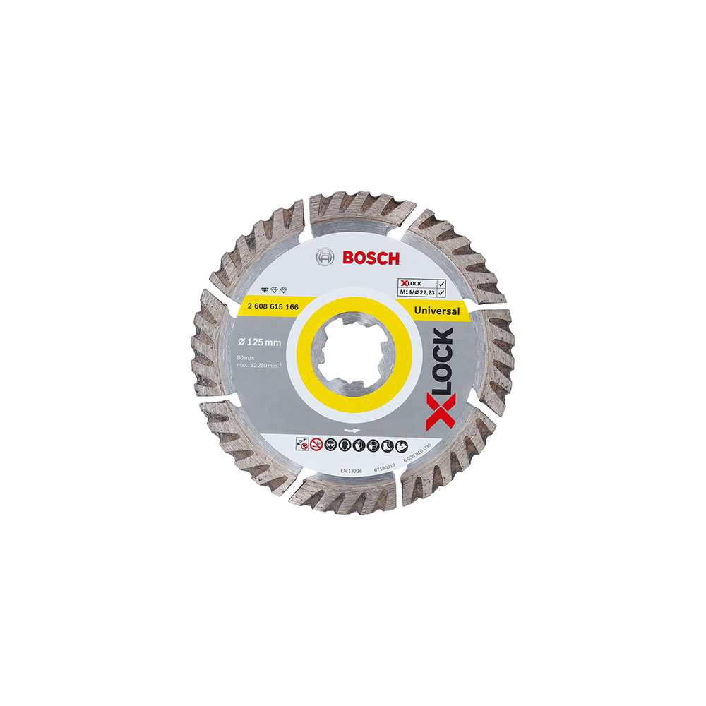 BOSCH dijamantna rezna ploča PRO Multi Material 125×22,23 mm