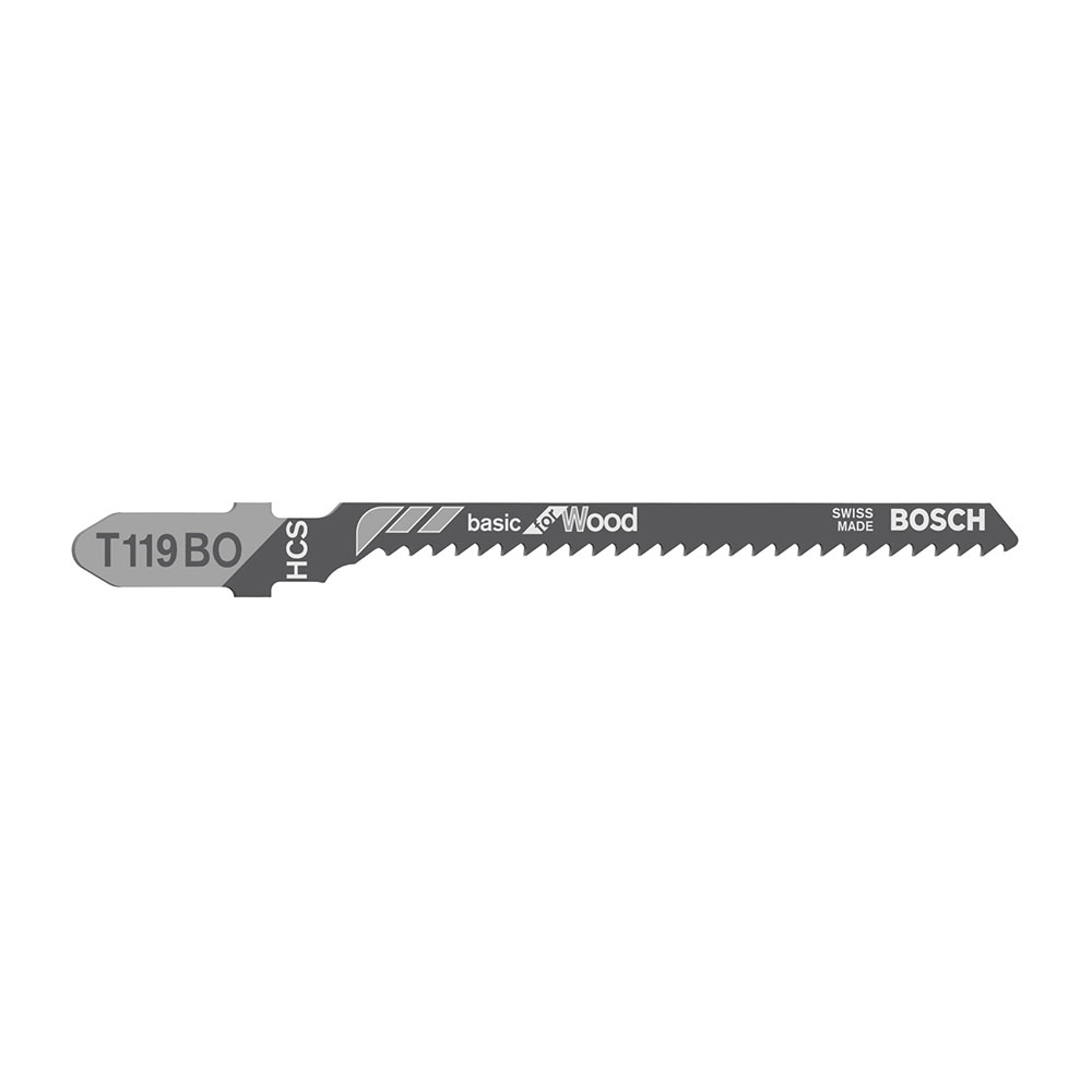 BOSCH list ubodne pile za drvo T 119 BO 83 mm, 5 kom