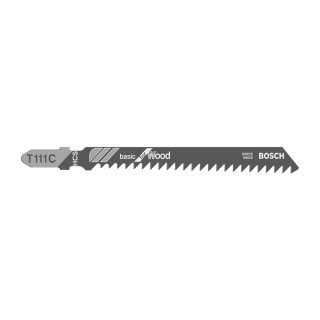 BOSCH list ubodne pile za drvo T 111 C 100 mm, 3 kom