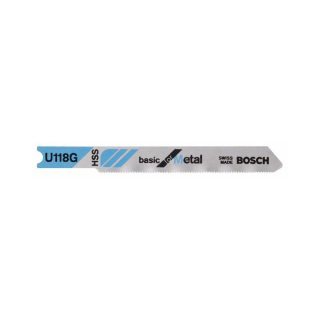 BOSCH list ubodne pile za metal U 118 G 70 mm, 3 kom