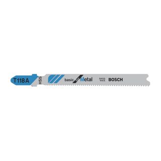 BOSCH list ubodne pile za metal T 118 A 92 mm, 100 kom