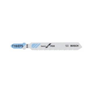 BOSCH list ubodne pile za inox T118EFS 83 mm, 5 kom