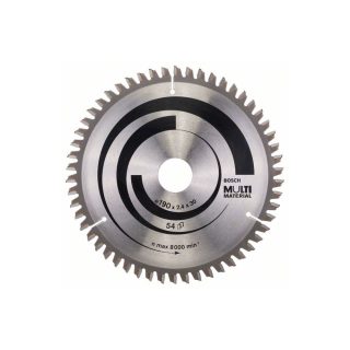 BOSCH list kružne pile, 190x2,4x30 mm, 54Z, PRO Multi Material