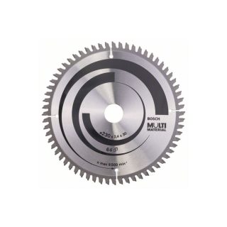 BOSCH list kružne pile, 230x2,4x30 mm, 64Z, PRO Multi Material
