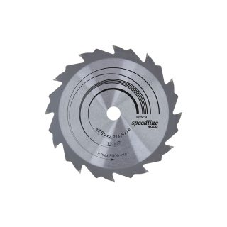 BOSCH list kružne pile za drvo 160x16x2,2 mm, 12Z, PRO Wood Circular