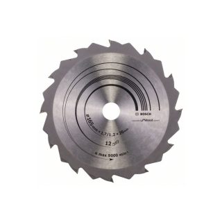 BOSCH list kružne pile za drvo 165x20x1,7 mm, 12Z, PRO Wood Circular