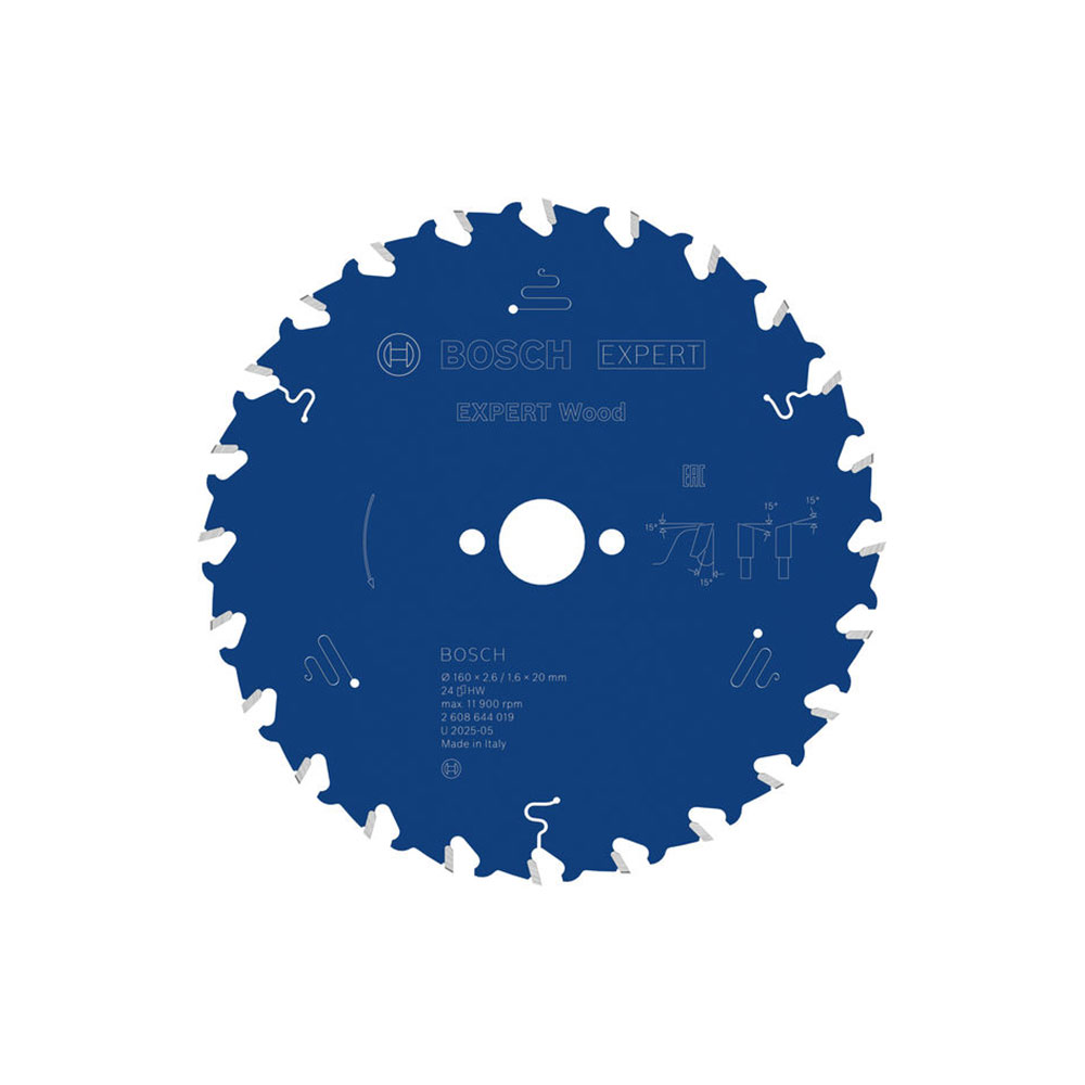 BOSCH list kružne pile za drvo 160x20x2,6 mm, 24Z, Expert Wood Circular