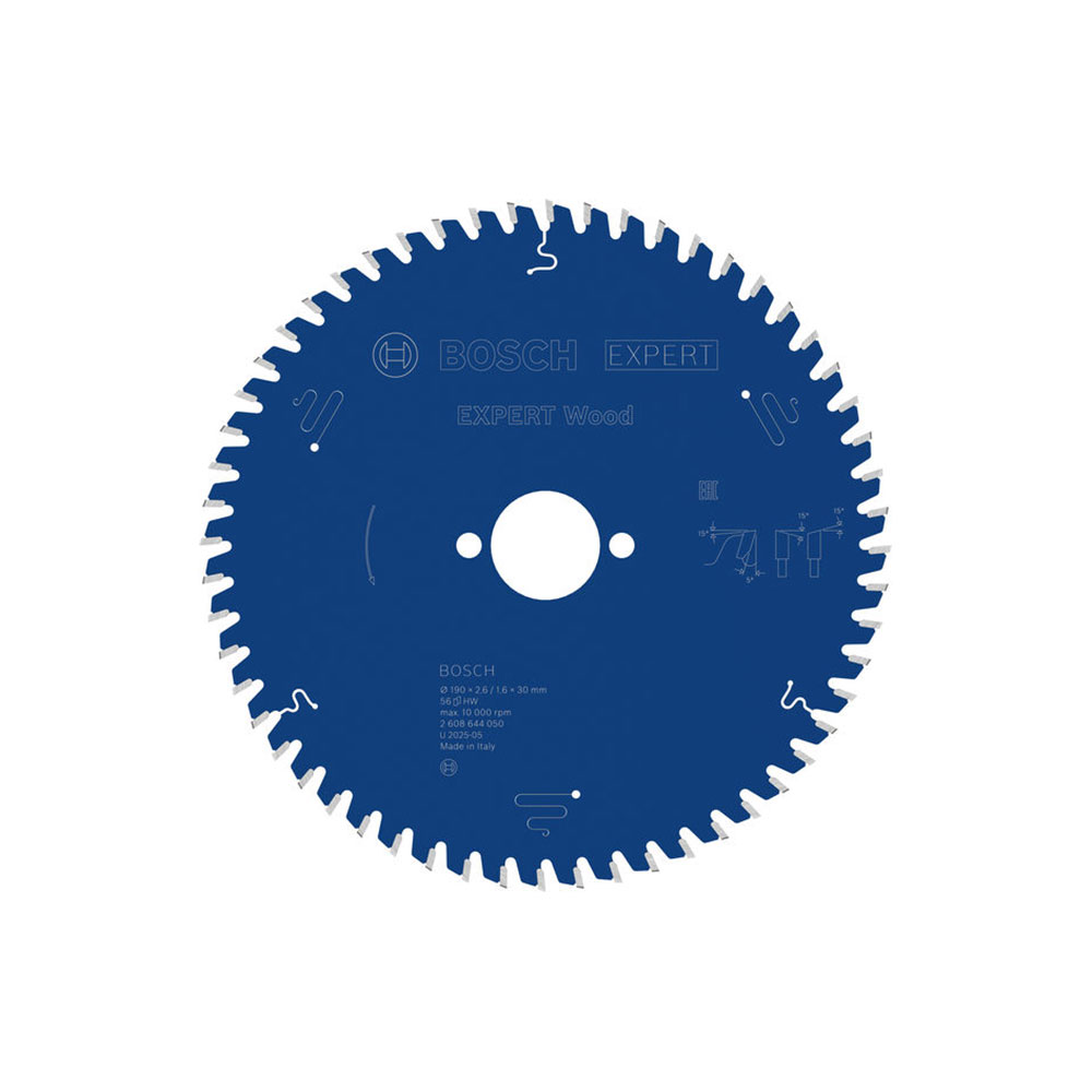 BOSCH list kružne pile za drvo 190x30x2,6 mm, 56Z, Expert Wood Circular