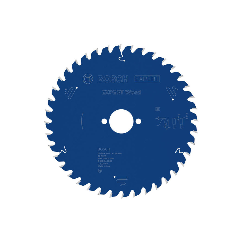 BOSCH list kružne pile za drvo 190x30x2,0 mm, 40Z, Expert Wood Circular