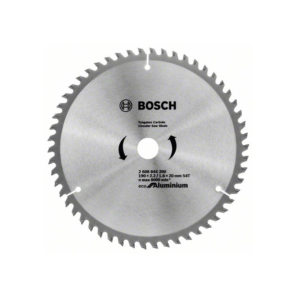 BOSCH list kružne pile 190x20x2,2 mm, 54Z, Eco for Aluminium