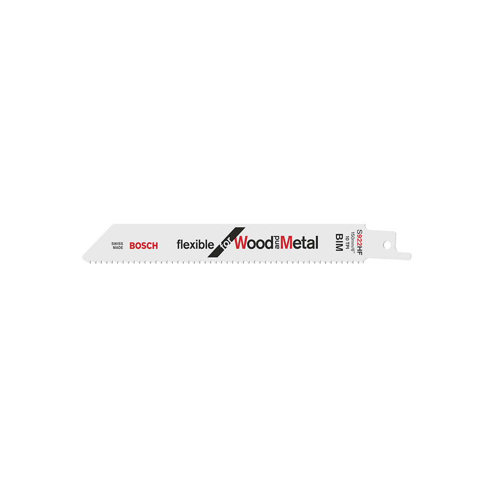 BOSCH list sabljaste pile za drvo/metal S 922 HF 150 mm, 2 kom