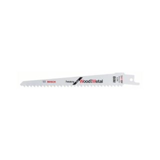 BOSCH list sabljaste pile za drvo/metal/plastika S611DF 225 mm, 5 kom