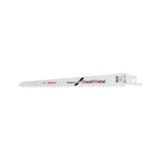 BOSCH list sabljaste pile za drvo/metal/plastika S611DF 150 mm, 2 kom