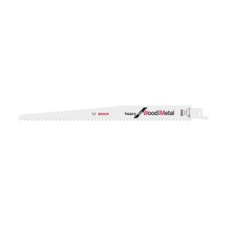 BOSCH list sabljaste pile za drvo/metal S 1111 DF 225 mm, 2 kom