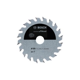 BOSCH list kružne pile za drvo 85x15x1,1 mm, 20Z, PRO Wood cordless