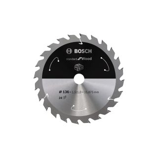 BOSCH list kružne pile za drvo 136x15,875x1,5 mm, 24Z, PRO Wood cordless