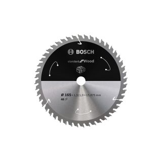 BOSCH list kružne pile za drvo 165x15,875x1,5 mm, 48Z, PRO Wood cordless